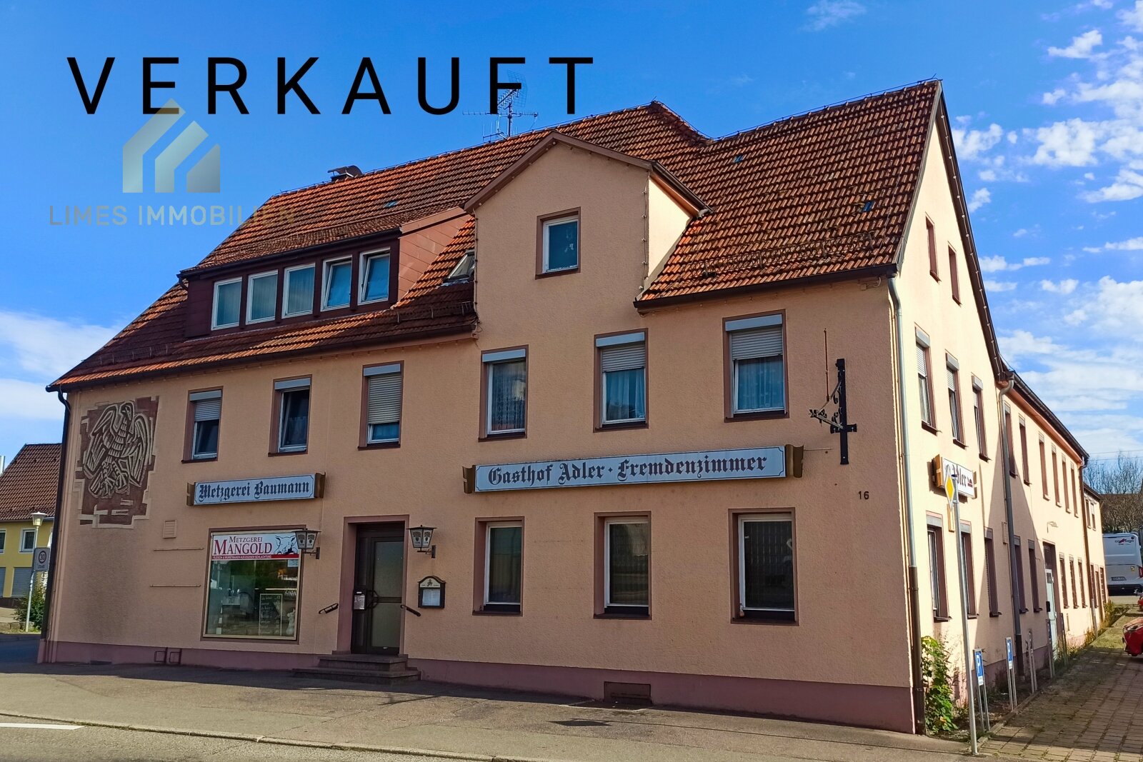 Mehrfamilienhaus mit Gewerbeeinheit und Baugrundstück zum Kauf 