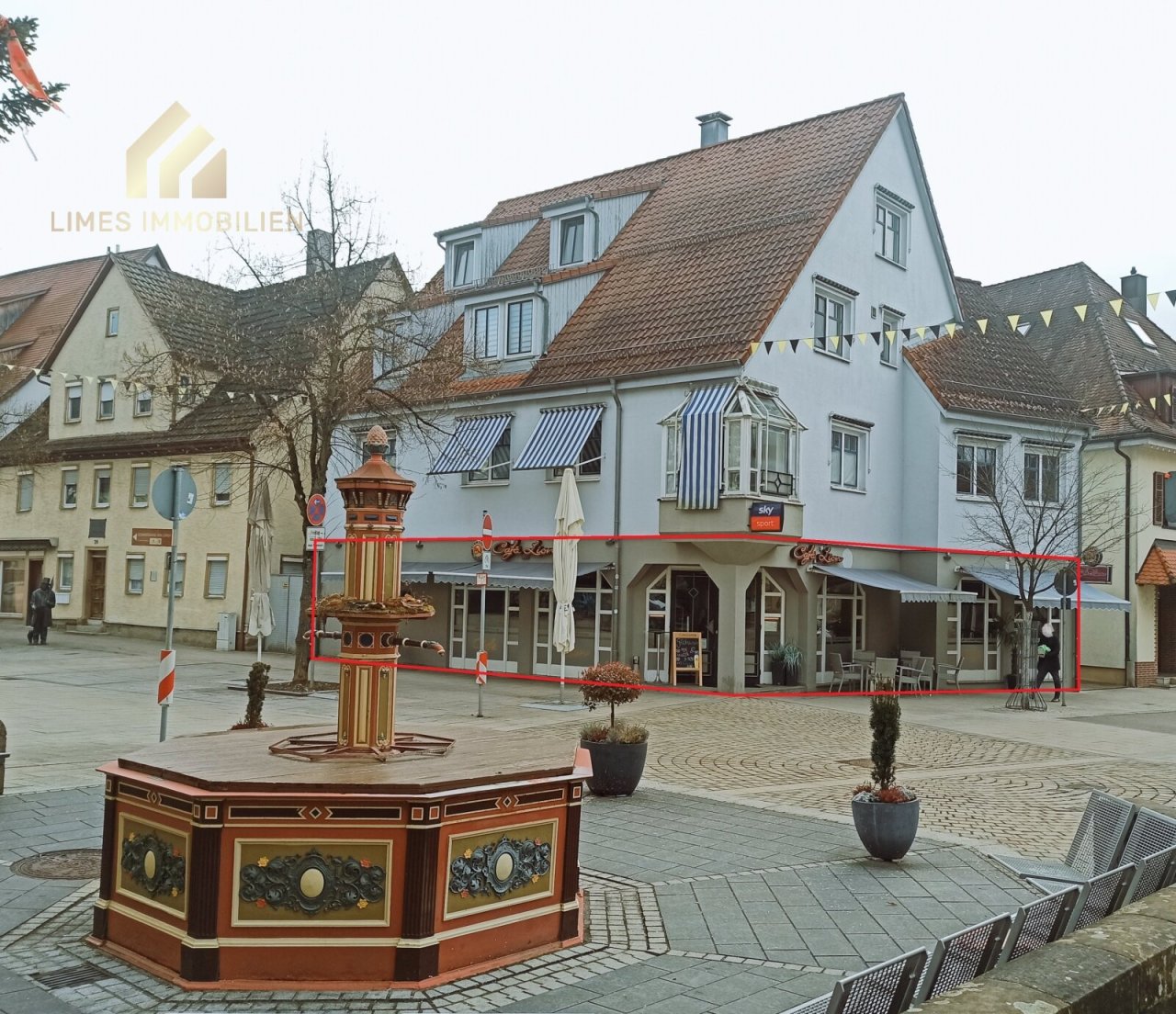 Lage im Lorcher Stadtzentrum